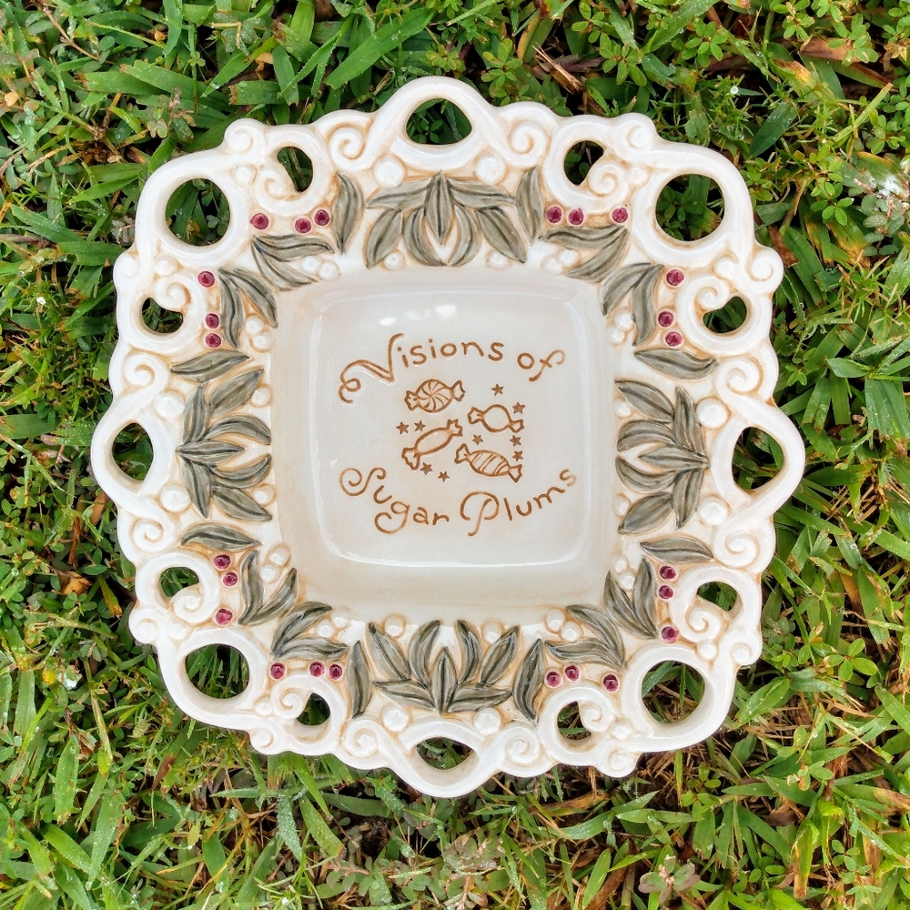 Amscan Inc. Square Christmas Candy Dish